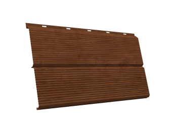 картинка ЭкоБрус 0,345 Gofr 0,45 Print Elite с пленкой Rowan TwinColor Центр Кровли