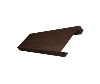 картинка Ламель лицевая 100 забора жалюзи Texas 0,45 Print Premium Antique Wood TwinColor Центр Кровли