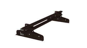 картинка Снегозадержатель Стандарт Т4 d 40х20 RAL RR32 (1м) Центр Кровли