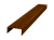 Крышка 30х15 жалюзи Texas 0,45 Print Premium Golden Wood Intense FTC (2м) Центр Кровли