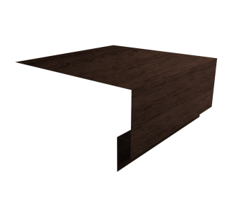 картинка Планка околооконная сложная 250х75х18 (j-фаска) 0,45 Print-Double Premium Antique Wood (2м) Центр Кровли