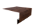 Планка околооконная сложная Экобрус Grand Line 250х75х25 0,4 Print Premium Cherry Wood Fresh TwinColor (3м) Центр Кровли