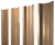 Штакетник П-образный В с прямым резом 0,45 Print Elite Honey Wood TwinColor Центр Кровли
