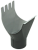 Воронка Optima Matt 125/90мм RAL 7024 Центр Кровли