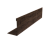 Нащельник (для калиток и ворот) 25х35 жалюзи Milan, Tokyo, Palermo 0,45 Print-Double Premium Antique Wood (L1,68) Центр Кровли