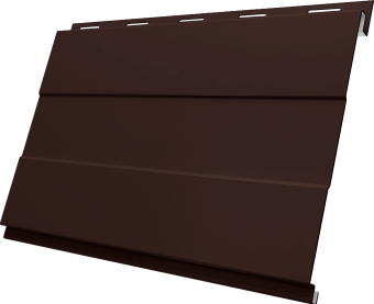 фото Вертикаль 0,2 prof Grand Line 0,5 Rooftop Бархат с пленкой RAL 8017 шоколад Центр Кровли картинка Вертикаль 0,2 prof Grand Line 0,5 Rooftop Бархат с пленкой RAL 8017 шоколад Центр Кровли