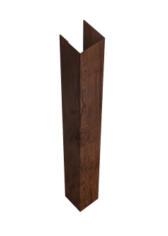 картинка Стойка жалюзи Texas 0,45 Print Premium Cherry Wood Fresh TwinColor (3м) Центр Кровли
