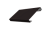 Ламель лицевая 125 забора жалюзи Texas 0,5 Satin с пленкой RAL 9005 черный Центр Кровли