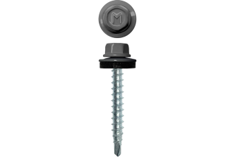 фото Саморез кровельный Daxmer 4,8х29 (250шт) сверло №1 RAL 7004 Центр Кровли картинка Саморез кровельный Daxmer 4,8х29 (250шт) сверло №1 RAL 7004 Центр Кровли