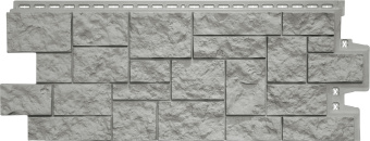 картинка Фасадная панель Grand Line Дикий камень Классика серый Центр Кровли