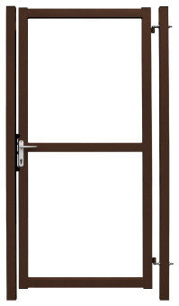 картинка Калитка Colority Zinc Lock 2,0х1 RAL 8017 Центр Кровли