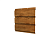 Софит металлический полная перфорация 0,45 Print Elite с пленкой Golden Wood TwinColor Центр Кровли