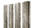 Штакетник Прямоугольный с прямым резом 0,45 Print Elite Nordic Wood TwinColor Центр Кровли