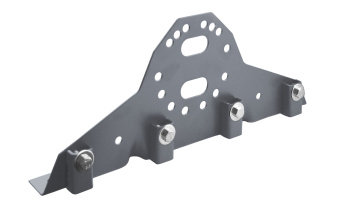 картинка Кронштейн универсальный Grand Line для фальцевой кровли RAL 9006 Центр Кровли