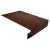 Планка околооконная сложная 250х50х18 (j-фаска) 0,45 Print Elite Choco Wood TwinColor (3м) Центр Кровли