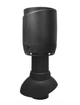 картинка Выход канализации вентиляционный Vilpe Flow 110/300/H черный Центр Кровли