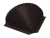 Заглушка конусная 0,45 Drap TX RAL 9005 черный Центр Кровли