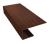 J-Профиль 18мм 0,45 Print Elite Choco Wood TwinColor (2м) Центр Кровли