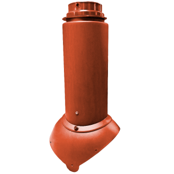 картинка Выход канализации Krovent Pipe-VT 110/125 Изолированный кирпичный Центр Кровли