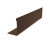 Нащельник 125 Texas 25х35 0,5 Velur X RAL 8017 шоколад (L2,0) Центр Кровли