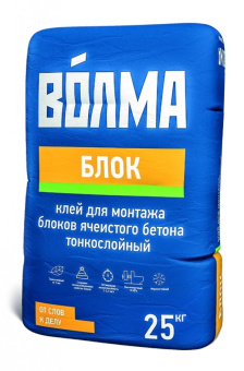 картинка Клей Волма монтажный Блок F35 25кг Центр Кровли