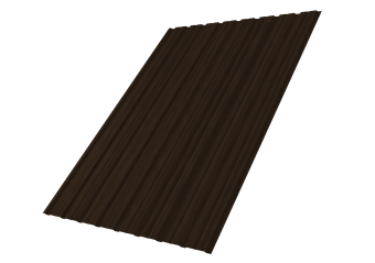 фото Профнастил С10B 0,45 Print Elite с пленкой Coffee Wood TwinColor Центр Кровли картинка Профнастил С10B 0,45 Print Elite с пленкой Coffee Wood TwinColor Центр Кровли