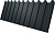 Профнастил С8A в02 фигурный Grand Line 0,5 GreenCoat Pural БТ матовый RR2Н3 (RAL 7016 антрацитово-серый) Центр Кровли