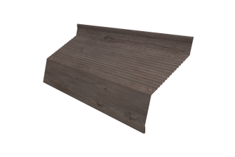 картинка Ламель забора жалюзи Milan new gofr 0,45 Print Elite с пленкой White Wood TwinColor Центр Кровли