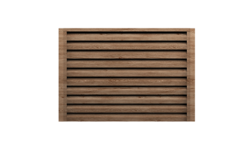 картинка Ламель забора жалюзи Milan new 0,45 Print Elite White Wood TwinColor Центр Кровли