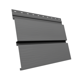картинка Квадро брус 3D 0,5 Satin с пленкой RAL 9006 бело-алюминиевый Центр Кровли