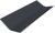 Планка ендовы нижней с компенсатором Grand Line 0,5 PE lite с пленкой RAL 7024 мокрый асфальт (3м) Центр Кровли