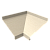Угол отлива внутренний 100 0,45 Print Elite с пленкой Milky Wood TwinColor Центр Кровли