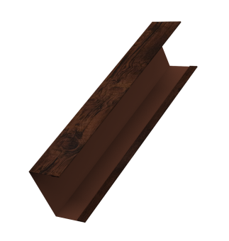 картинка Крышка жалюзи Milan, Tokyo (для калиток, ворот) 0,45 Print Elite Cherry Wood TwinColor (2м) Центр Кровли