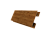 Планка H-образная Экобрус 0,45 Print Elite Golden Wood TwinColor (3м) Центр Кровли
