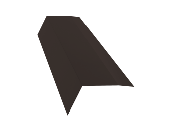 фото Планка карнизная 100х65 Grand Line 0,5 Drap ТХ RR 32 темно-коричневый (2м) Центр Кровли картинка Планка карнизная 100х65 Grand Line 0,5 Drap ТХ RR 32 темно-коричневый (2м) Центр Кровли