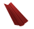 Планка ендовы верхней фигурной 70x70 0,45 PE с пленкой RAL 3011 коричнево-красный (3м) Центр Кровли