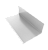 картинка Планка примыкания нижняя к трубе 130х240 0,5 Satin с пленкой RAL 9003 сигнальный белый (3м) Центр Кровли Планка примыкания нижняя к трубе 130х240 0,5 Satin с пленкой RAL 9003 сигнальный белый (3м) Центр Кровли
