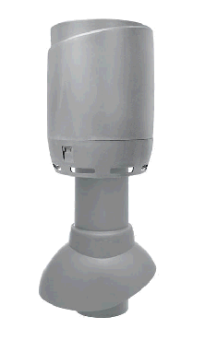 картинка Выход канализации вентиляционный Vilpe Flow 110/300/H светло-серый Центр Кровли