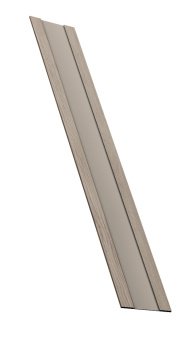 картинка Крепежная планка жалюзи Milan, Milan Slim, Tokyo 0,45 Print Elite White Wood TwinColor (3м) Центр Кровли