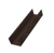 Стойка жалюзи Milan,Tokyo 0,45 Print Elite Antique Wood TwinColor (2,5м) Центр Кровли