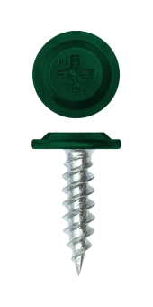 картинка Саморез ПШ Daxmer Pro 4,2х25 (500 шт) шлиц PH2 RAL 6005 Центр Кровли