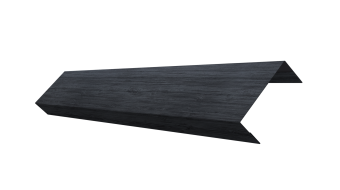 картинка Ламель обратная 50 забора жалюзи Texas 0,45 Print Premium с пленкой Grey Wood TwinColor Центр Кровли