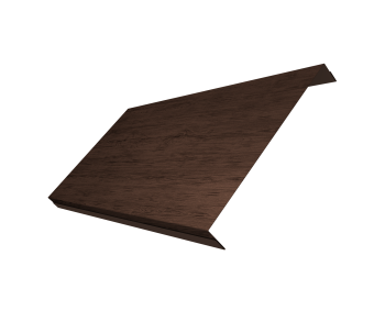 картинка Ламель обратная 200 забора жалюзи Texas 0,45 Print Premium с пленкой Antique Wood TwinColor Центр Кровли