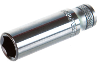 картинка Головка торцовая Kraftool Industrie Qualitat CR-V сталь, хромированная, тип хвостовика 1/4" 13мм 1шт в блистере (27817-13) Центр Кровли