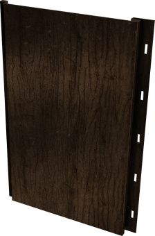 картинка Вертикаль 3D Grand Line 0,45 Принт Элит с пленкой Античный дуб TwinColor Центр Кровли