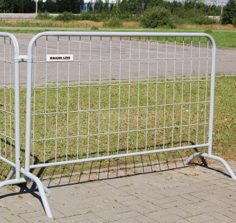 картинка Секция переносного ограждения FanLine 1,2х2,0 RAL 7040 Центр Кровли