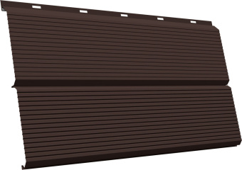 картинка ЭкоБрус Гофр Grand Line 0,45 Drap ТХ RAL 8017 шоколад Центр Кровли