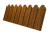 Профнастил C10B фигурный 0,45 Print-Double Elite Golden Wood Центр Кровли