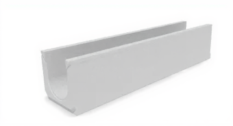 картинка Лоток водоотводный бетонный коробчатый Gidrolica (СО-150мм)КU 100.21,3 (15).21,5(17,5)-BGU, №5-0 Центр Кровли