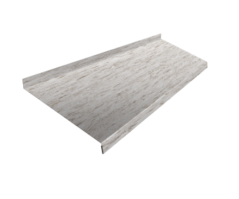 фото Отлив простой 250 0,45 Print Elite Snow Wood TwinColor (3м) Центр Кровли картинка Отлив простой 250 0,45 Print Elite Snow Wood TwinColor (3м) Центр Кровли